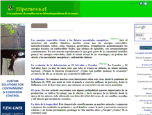 Tablet Screenshot of hipernova.cl